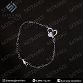 Daimond heart bracelet