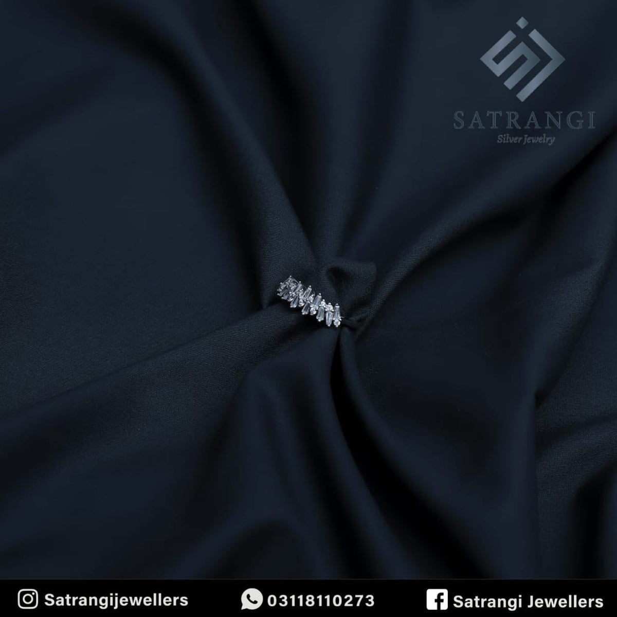 Zirconia Cut Ring (SS0016)