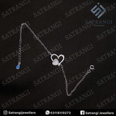 Daimond heart bracelet